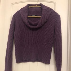 Berretti Made in Italy Wool Cowl Neck Sweater